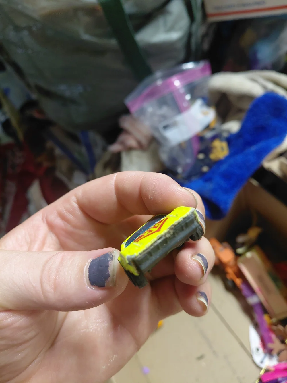 vintage 1980s Hot Wheels Crack-Ups die-cast car, specifically the Stocker Smashe